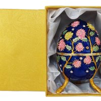 Фаберже стил, кутийки-яйца за бижута в луксозна подаръчна кутия., снимка 6 - Декорация за дома - 44104889