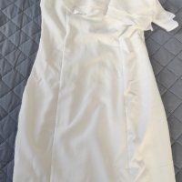 Бяла официална рокля , снимка 1 - Рокли - 40205065
