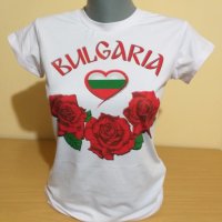 Дамска тениска на България - високо качествена сублимация - 3 варианта , снимка 6 - Тениски - 21984746