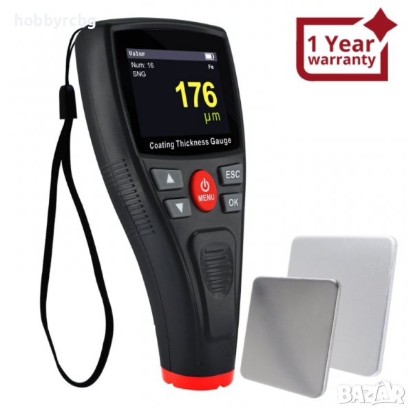 Професионален уред за измерване дебелината на автобоя от 0 до 1.5mm, снимка 1