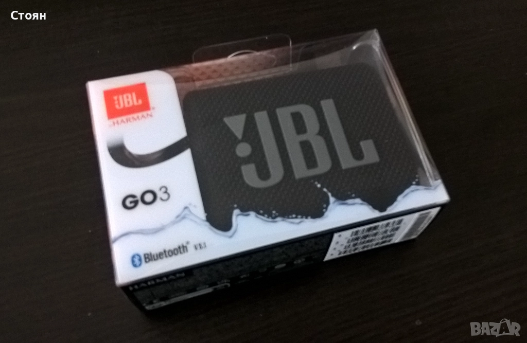 Колонка JBL GO3, снимка 1