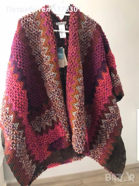 Плетено пончо ATTRATTIVO, снимка 1