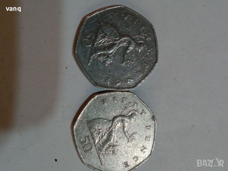 50 пенса Великобритания, снимка 1