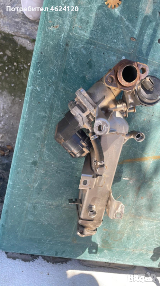 BMW x1 (e84-2013):  ЕГР вал + охладител  EGR valve + cooler , снимка 1