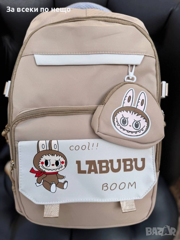 Labubu Детска Раница Лабубу - Налични Различни Цветове Код SK72, снимка 1
