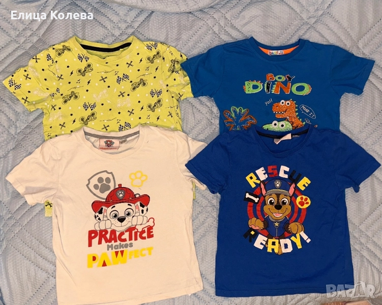 Лот тениски за момче 6 г -Пес Патрул и др. , снимка 1