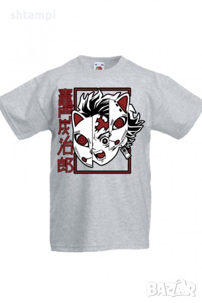 Детска тениска Demon Slayer Tanjiro Tonos,Анимация,игра,Празник,Повод, снимка 1