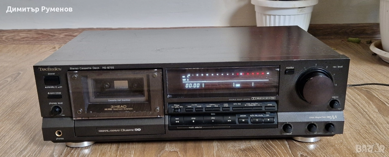 Касетен дек Technics RS-B755, снимка 1