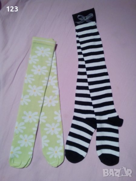 Интересни чорапи над коляното-7/8 и под него- 3/4 за пола ., снимка 1