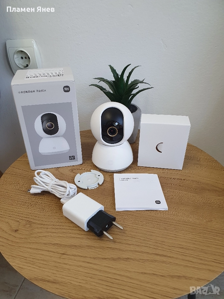 Xiaomi Mi 360° EU 3 MP Wi-Fi Home Security Camera 2K, снимка 1