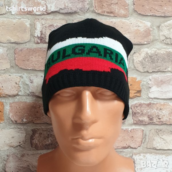 Нова зимна шапка с картата на България, снимка 1