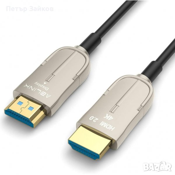 Оптичен HDMI кабел 20 м, снимка 1