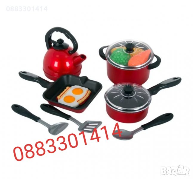 Детски комплект за готвене 13 части , снимка 1