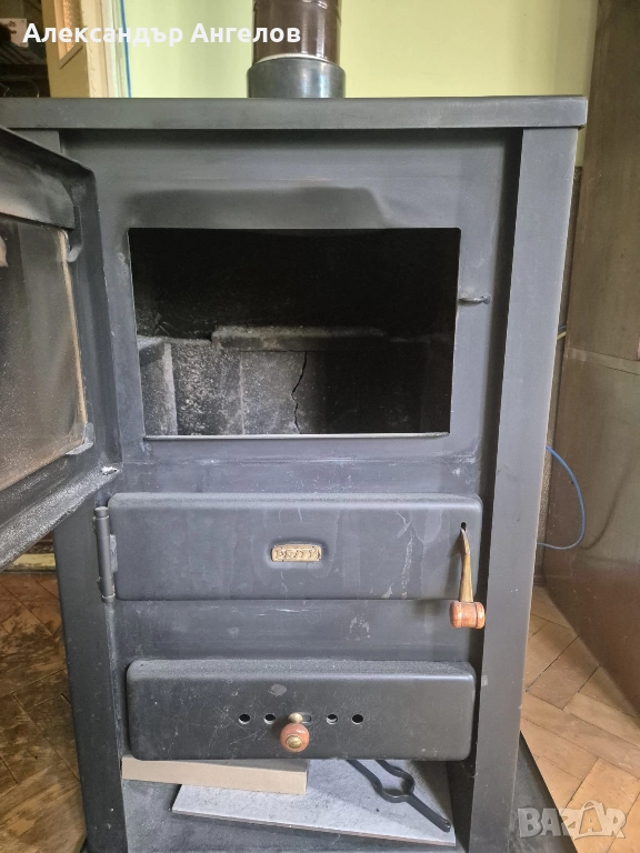 Камина на дърва Prity с кюнци., снимка 1