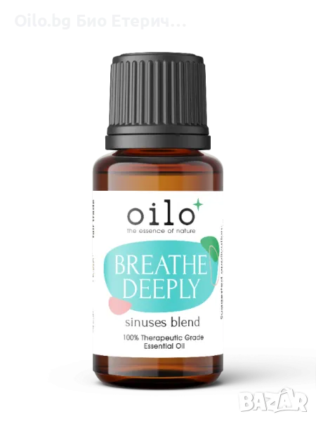 Oilo БИО Етерични масла - Дълбоко дишане - Deep Breath oil 5 мл., снимка 1
