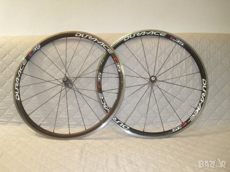 SHIMANO DURA ACE WH-7900-C35-комплект шосейни капли, снимка 1