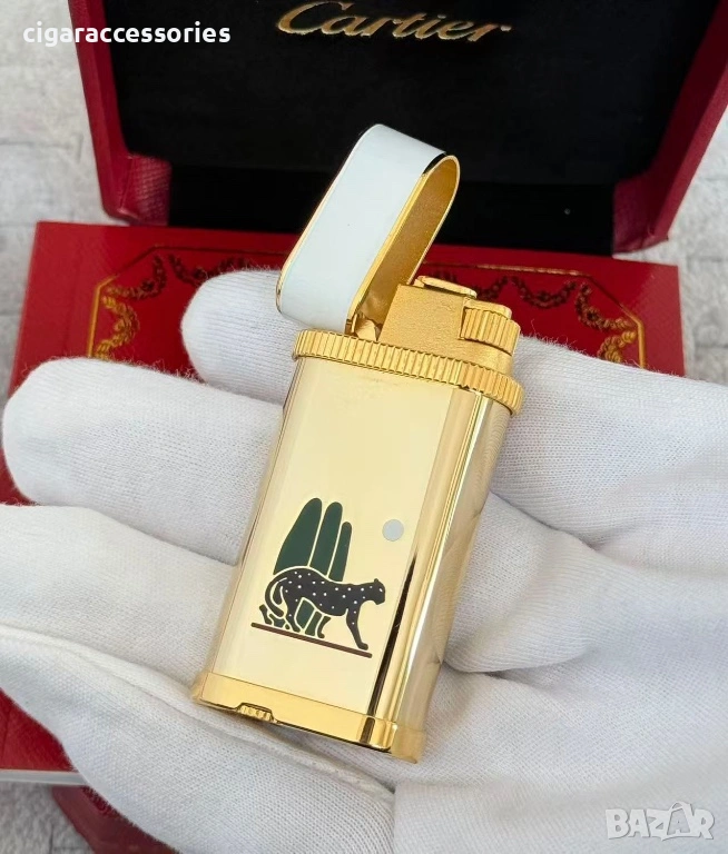 Cartier Panthère запалка, като нова, кутия и документи, снимка 1