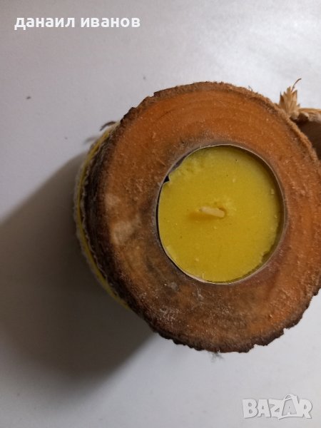 поставка за чаена свещ със свещпънче , снимка 1