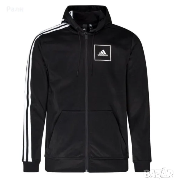 суитшър Adidas M 3 S Pique FZ, снимка 1