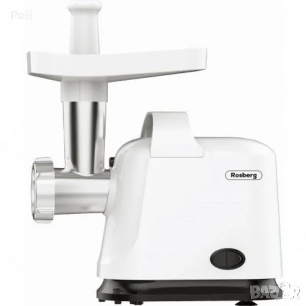 Месомелачка 800W с приставка за домати ниско ниво на шум бяла, снимка 1