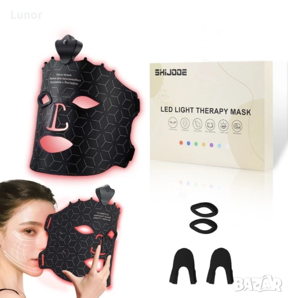Led маска за фототерапия за лице, снимка 1