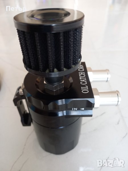 Oil catch tank, ойл кеч,съд за картерна вентилация, картерни газове, кеч танк, Oil catch can филтър, снимка 1