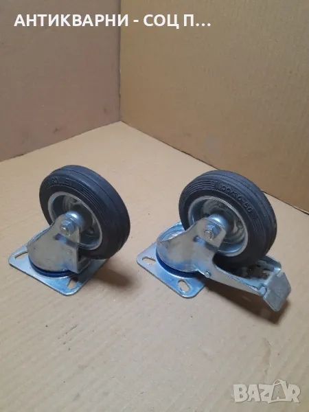 Бандажни Колела За Тежко Товаропоносими Колички., снимка 1