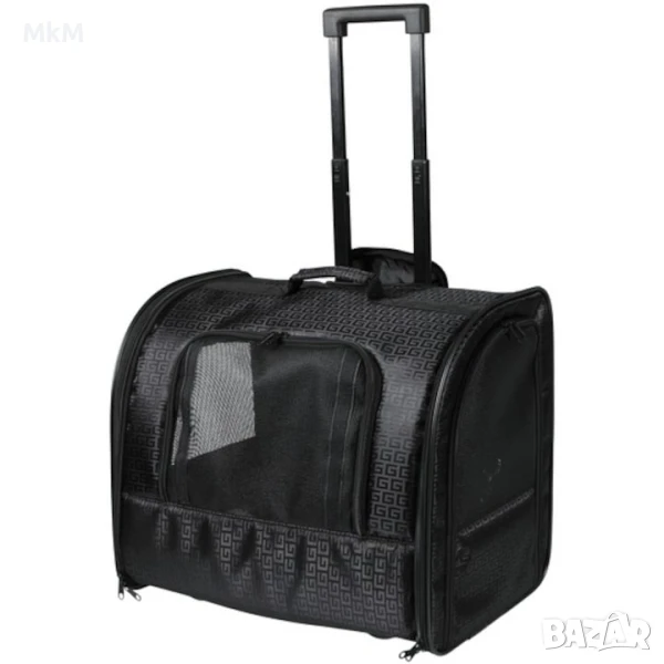 Чанта за кученца или котета на колела Trixie Nylon Trolley Elegance, снимка 1