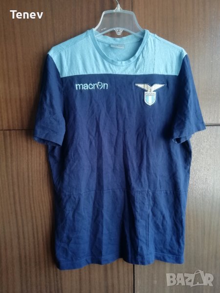 SS Lazio Macron оригинална тениска памучна размер S Лацио , снимка 1