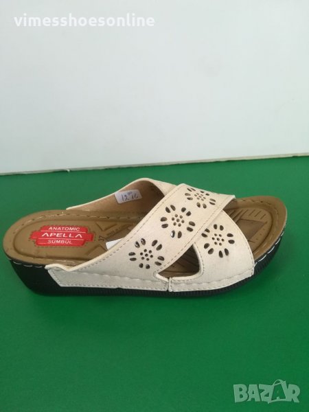 Дамски чехли APELA, снимка 1