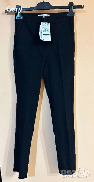 Черен дамски панталон Mango, снимка 1