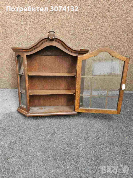 Витринка за стена в стил Барок, снимка 1