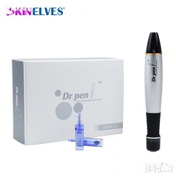 Безжичен Дермапен уред за микроиглена мезотерапия Dr. Pen Ultima A1, снимка 1