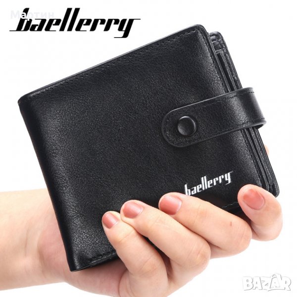 Бизнес мъжки портфейл луксозен Baellerry D1305, снимка 1