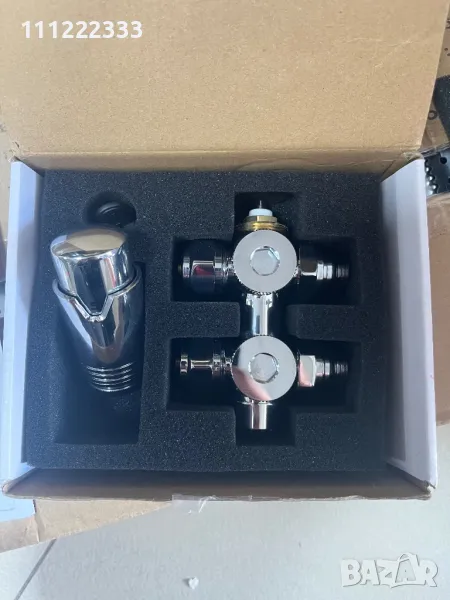 Термостатен четирипътен винтил, снимка 1