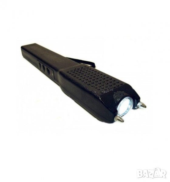 Мощен електрошок-палка WS-802 с аларма и фенер, снимка 1