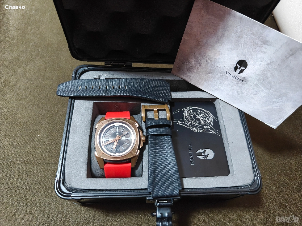 Vilhelm Talos Bronze Diver 500m., снимка 1