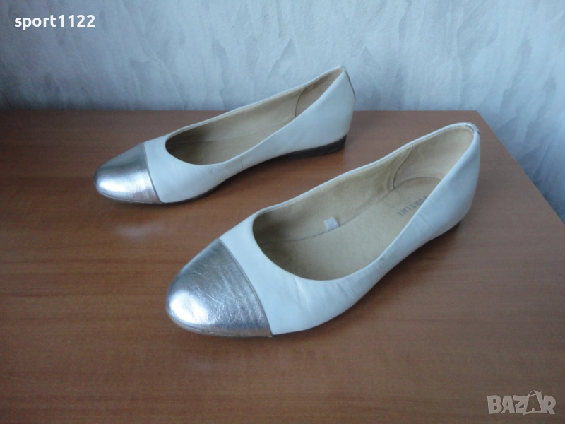 N38,5 Fortini/естествена кожа/дамски балерини, снимка 1