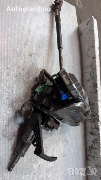 Електрическа кормилна колона / прът с модул и мотор за Fiat Panda 2008 - 2610176307A /  26101916, снимка 1