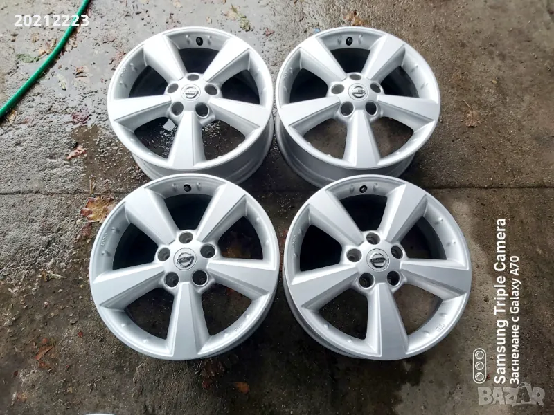 4 броя алуминиеви джанти за Nissan Qashqai 17, снимка 1