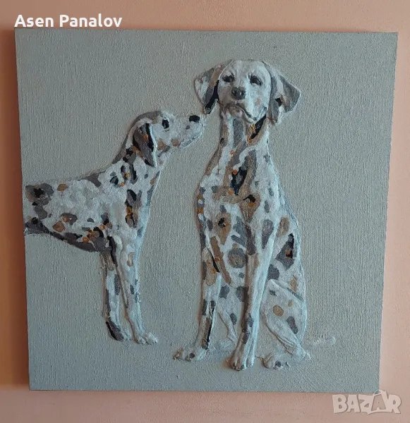 Далматинци 80/80см, снимка 1