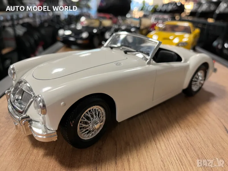 Mетална колекционерска количка POLISTIL MG A TWIN CAM 1:18 NEW, снимка 1