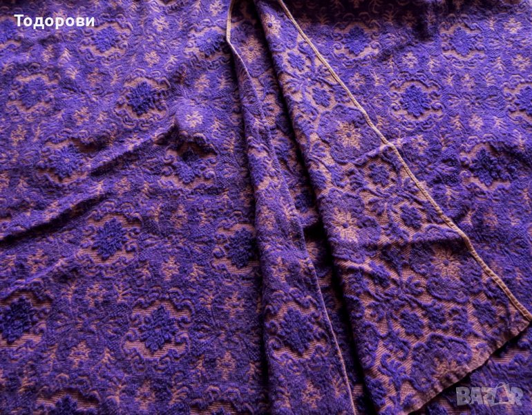 Покривка, жакардова, вълнена, снимка 1