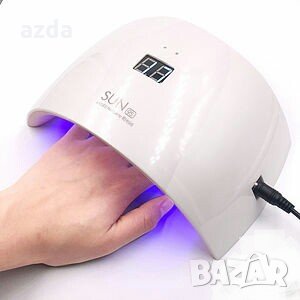 LED UV SUN9С 24W Дисплей Комбинирана лампа печка за нокти гел лак, снимка 1