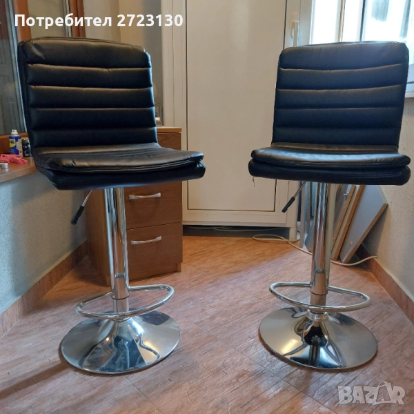 бар стол 2 броя, снимка 1
