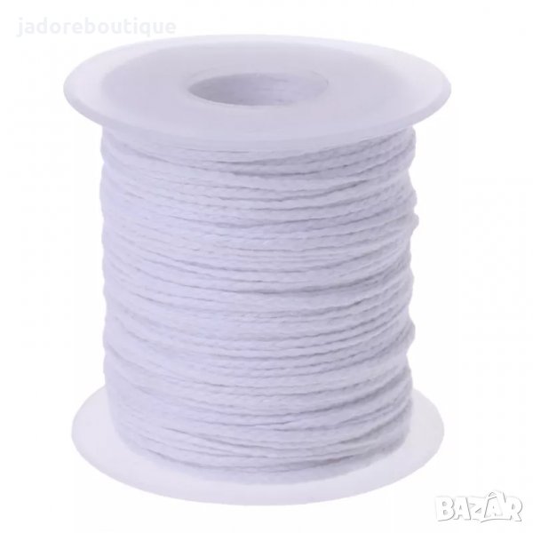 Фитил за свещи памучен , снимка 1