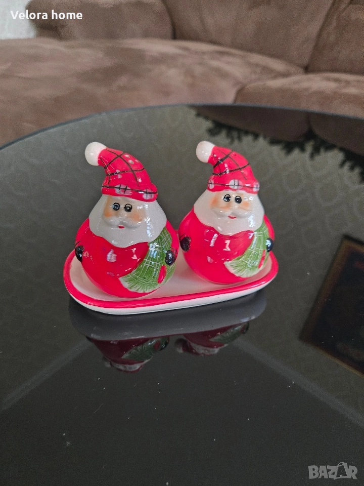 Комплект за сол и пипер с поставка, снимка 1