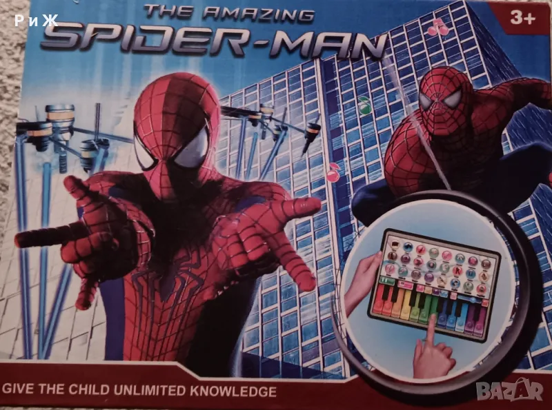 Спайдърмен пиано с 14 песнички, снимка 1