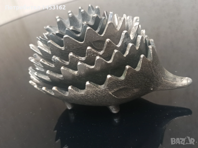 Антикварен руски сет пепелници стил Волтер Босе , снимка 1