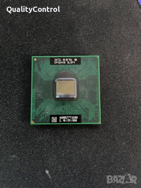Intel Core 2 Duo T6500 2M Cache 2.10 GHz 800 MHz FSB PGA478, снимка 1